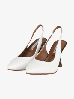 Solo Soprani Slingback donna con tacco a rocchetto e cinturino elastico