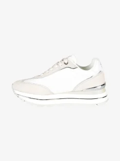 Solo Soprani Sneakers donna in pelle scamosciata e mesh con platform