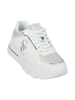 Solo Soprani Sneakers donna stringate con zeppa