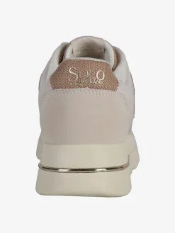 Solo Soprani TORONTO PATENT GLITTER Sneakers donna con flatform