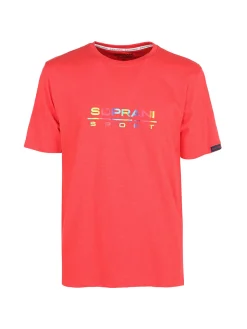 Soprani Sport T-shirt girocollo da uomo in cotone