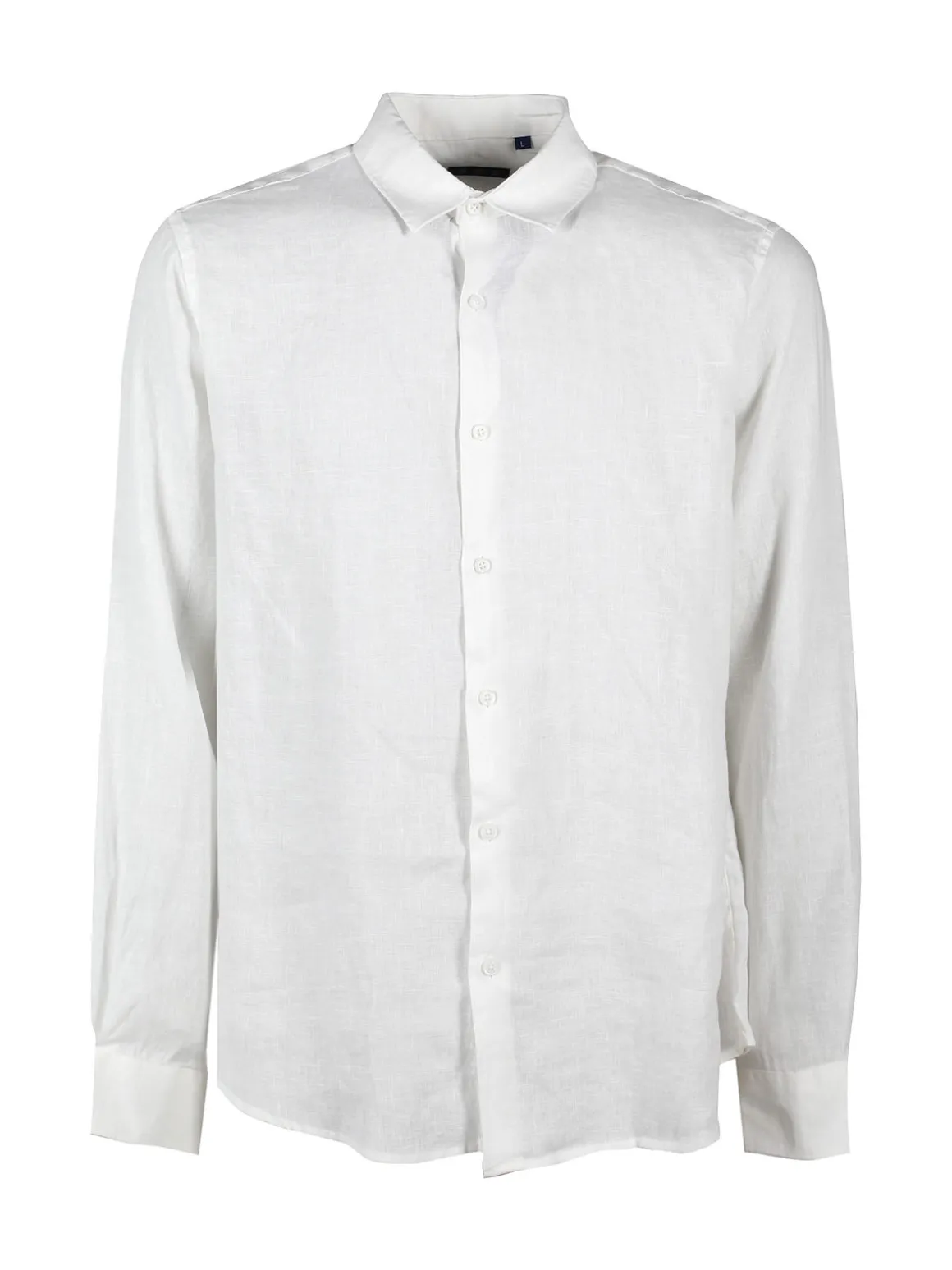 S.O.S Store Of Shirt Camicia in lino da uomo a maniche lunghe