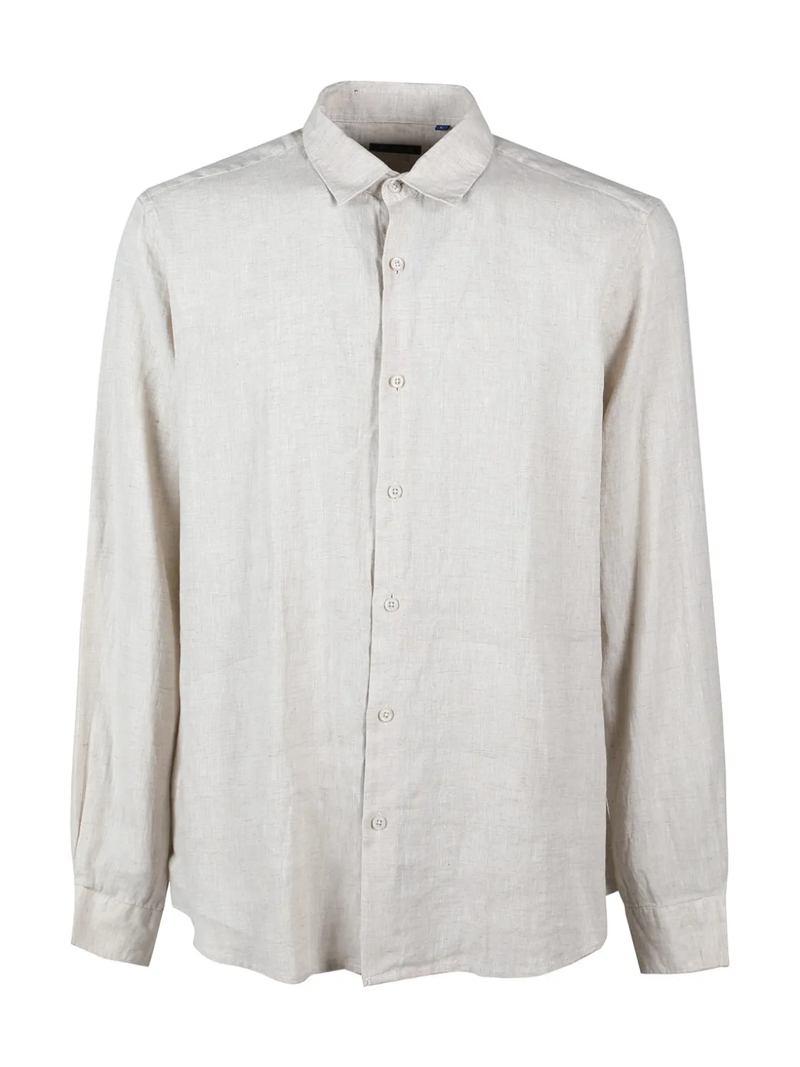 S.O.S Store Of Shirt Camicia in lino da uomo a maniche lunghe