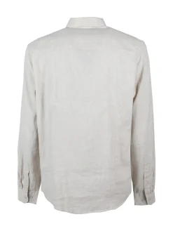 S.O.S Store Of Shirt Camicia in lino da uomo a maniche lunghe
