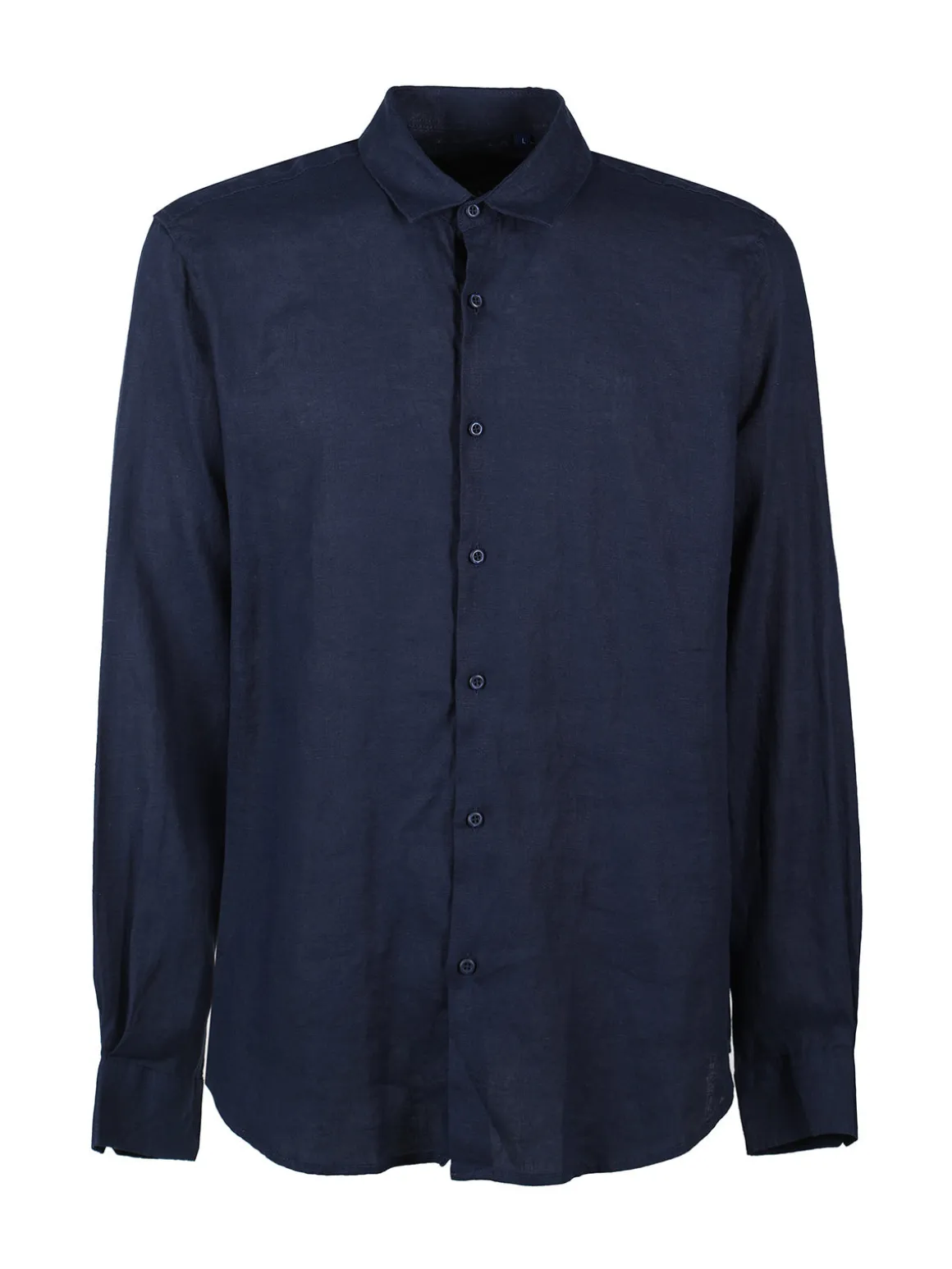 S.O.S Store Of Shirt Camicia in lino da uomo a maniche lunghe