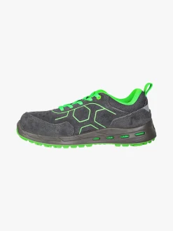 Sottozero Scarpe da lavoro uomo in pelle - verde