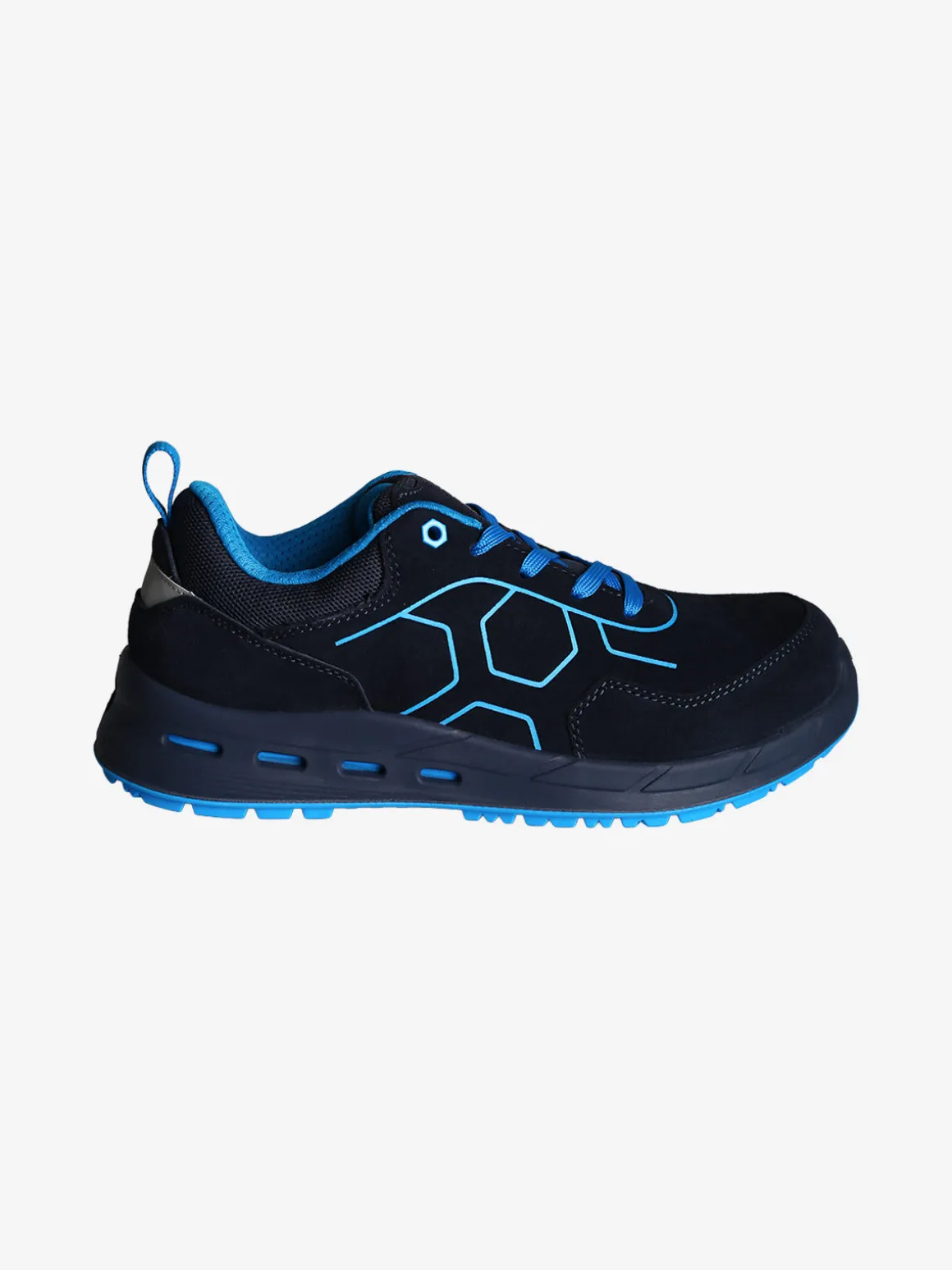 Sottozero Scarpe da lavoro uomo in pelle - blu