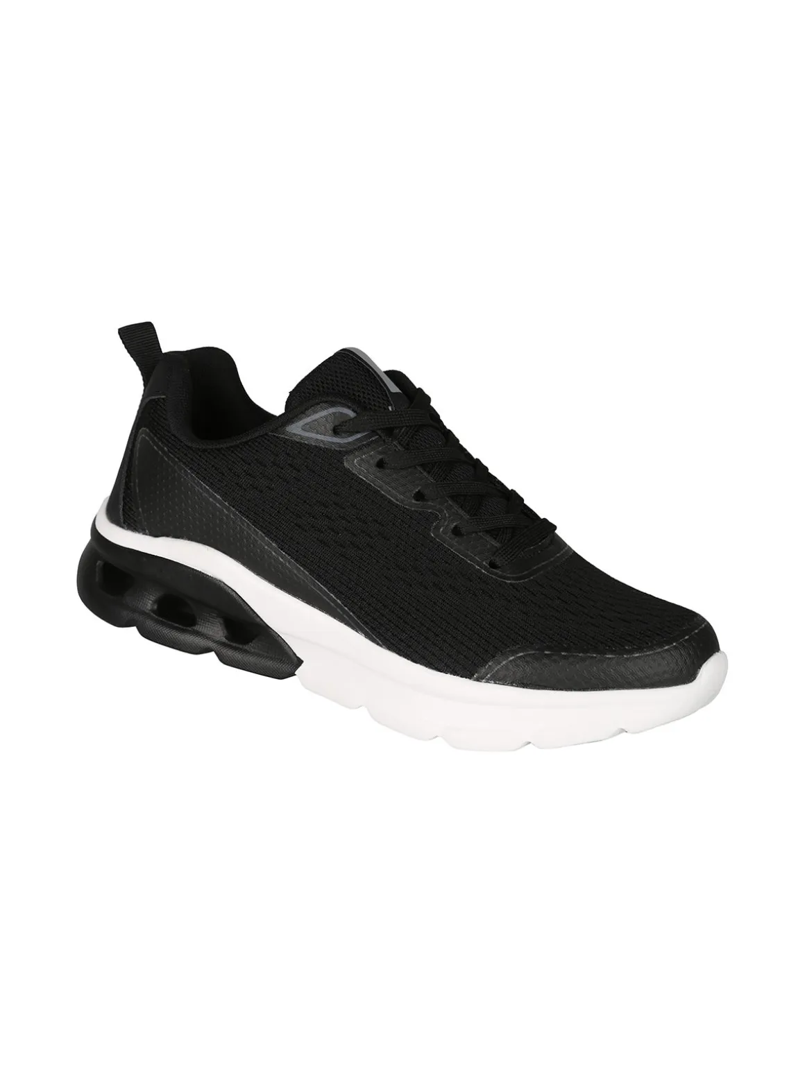 Sport Sneakers donna sportive in maglia - nero