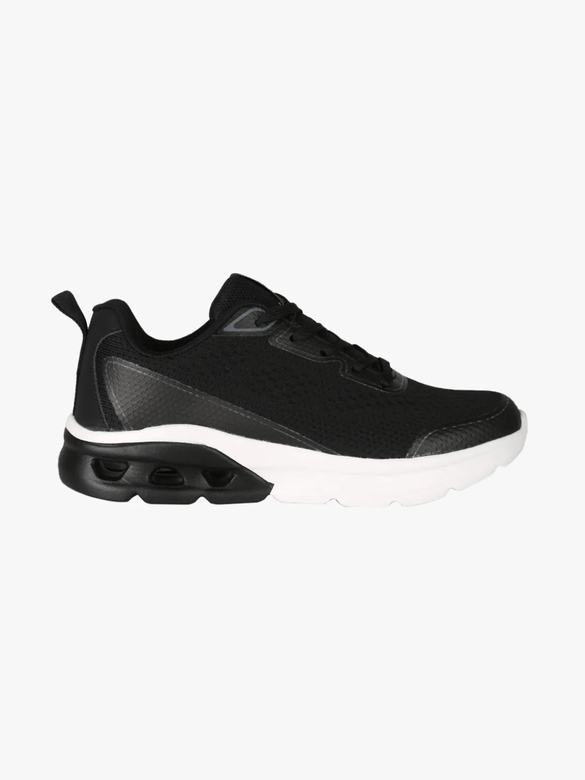 Sport Sneakers donna sportive in maglia - nero