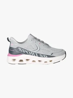 Sport Sneakers donna sportive in maglia - grigio