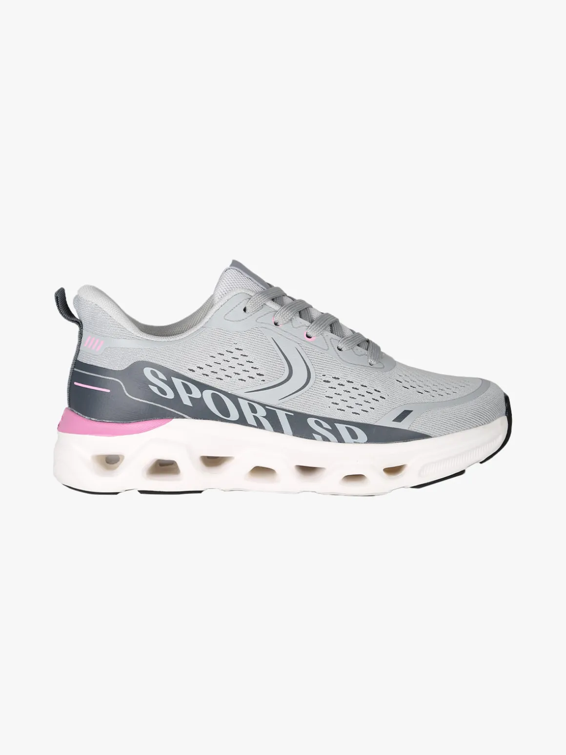 Sport Sneakers donna sportive in maglia - grigio