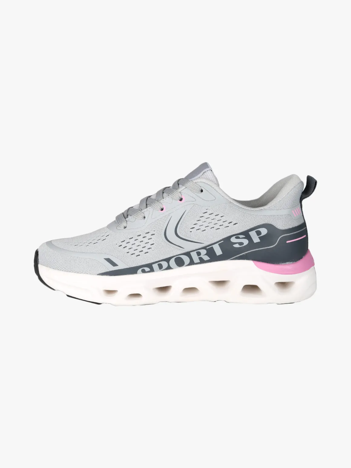 Sport Sneakers donna sportive in maglia - grigio