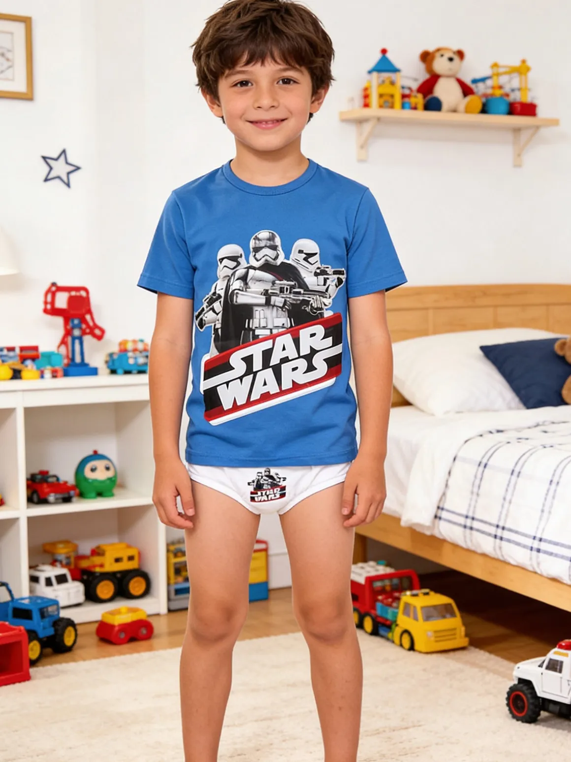 Star Wars Completo intimo 2 pezzi slip + t -shirt