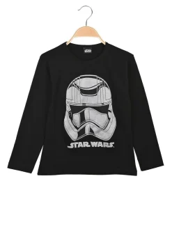 Star Wars Maglietta ragazzo manica lunga con disegno