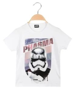Star Wars T-shirt da bambino in cotone con stampa