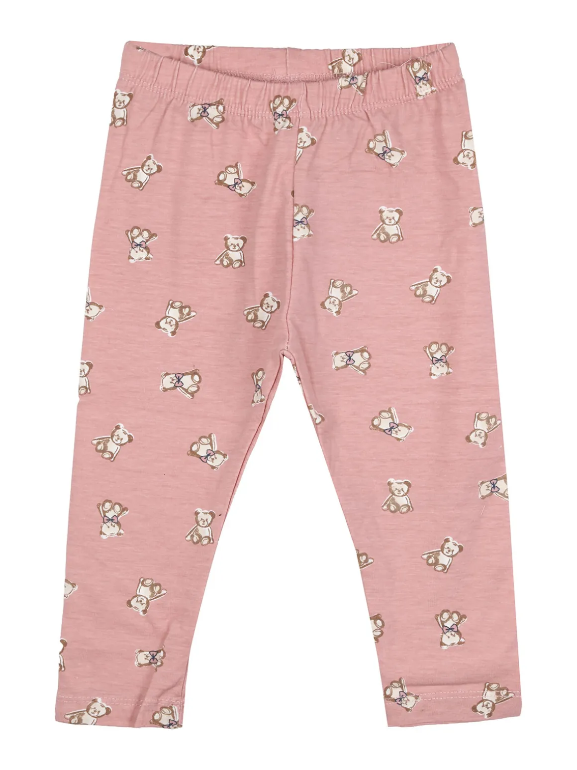 Stelle & Pupi Completo lungo da neonata 2 pezzi con maglietta e leggings - rosa