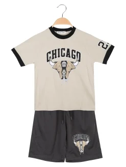 Street Porter Completo corto da bambino con t-shirt e bermuda