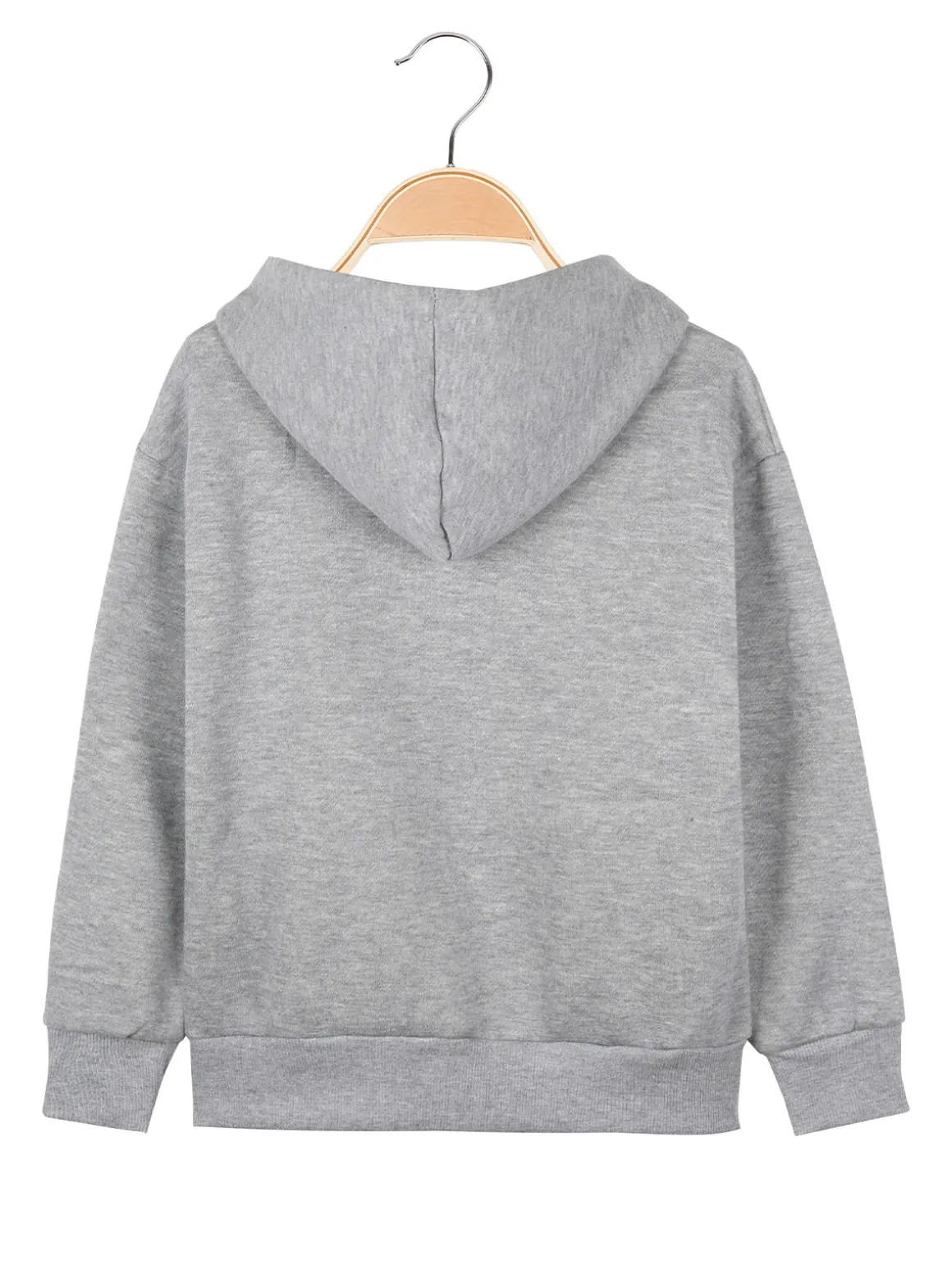 Street Porter Felpa da bambini con cappuccio e zip - grigio