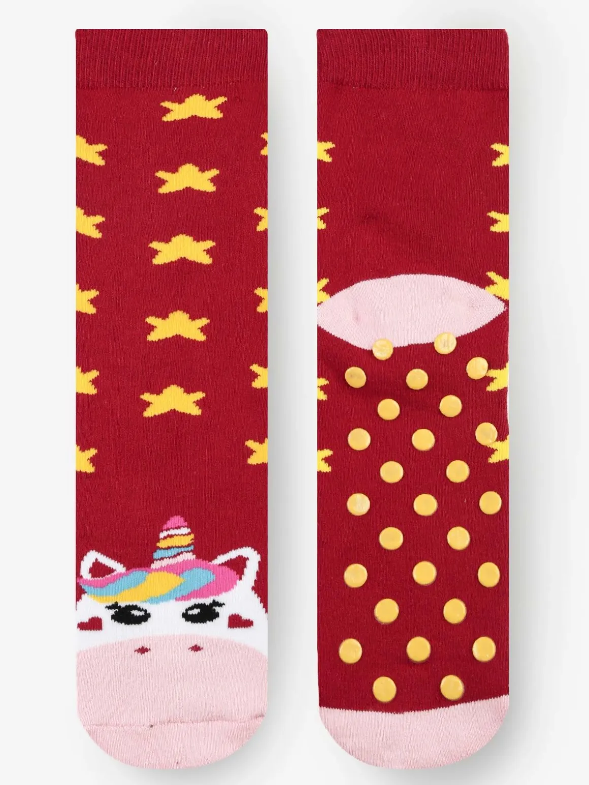 Stylosa Calze antiscivolo bimba con unicorno
