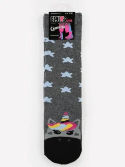 Stylosa Calze antiscivolo bimba con unicorno