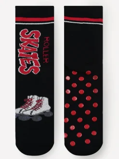 Stylosa Calze antiscivolo da bambina con stampe