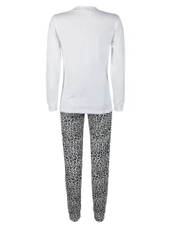 Stylosa Pigiama lungo donna animalier