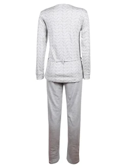 Stylosa Pigiama lungo in cotone donna