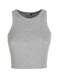 Sublyme Canotta cropped da donna a costine