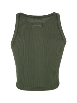 Sublyme Canotta cropped da donna a costine