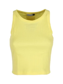 Sublyme Canotta cropped da donna a costine