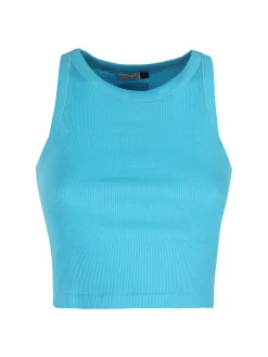 Sublyme Canotta cropped da donna a costine