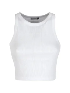 Sublyme Canotta cropped da donna a costine