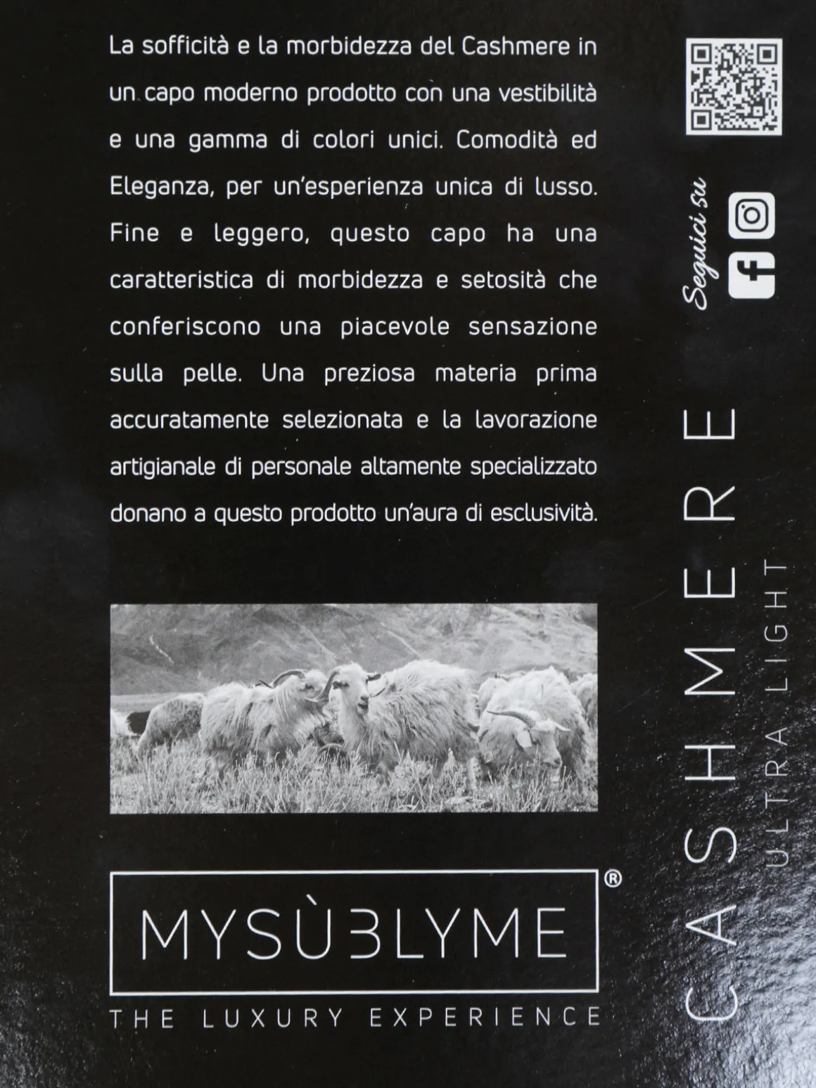 Sublyme Canotta donna in cashmere