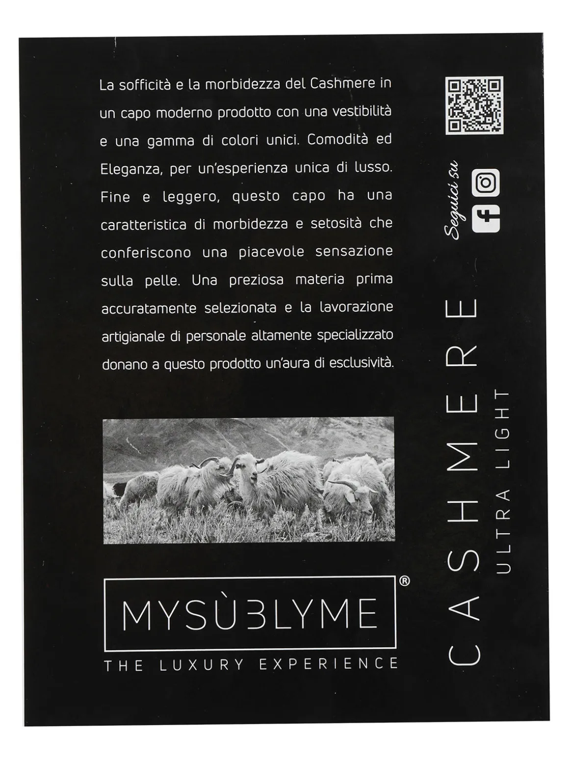 Sublyme Maglia dolcevita donna in cashmere ultra light