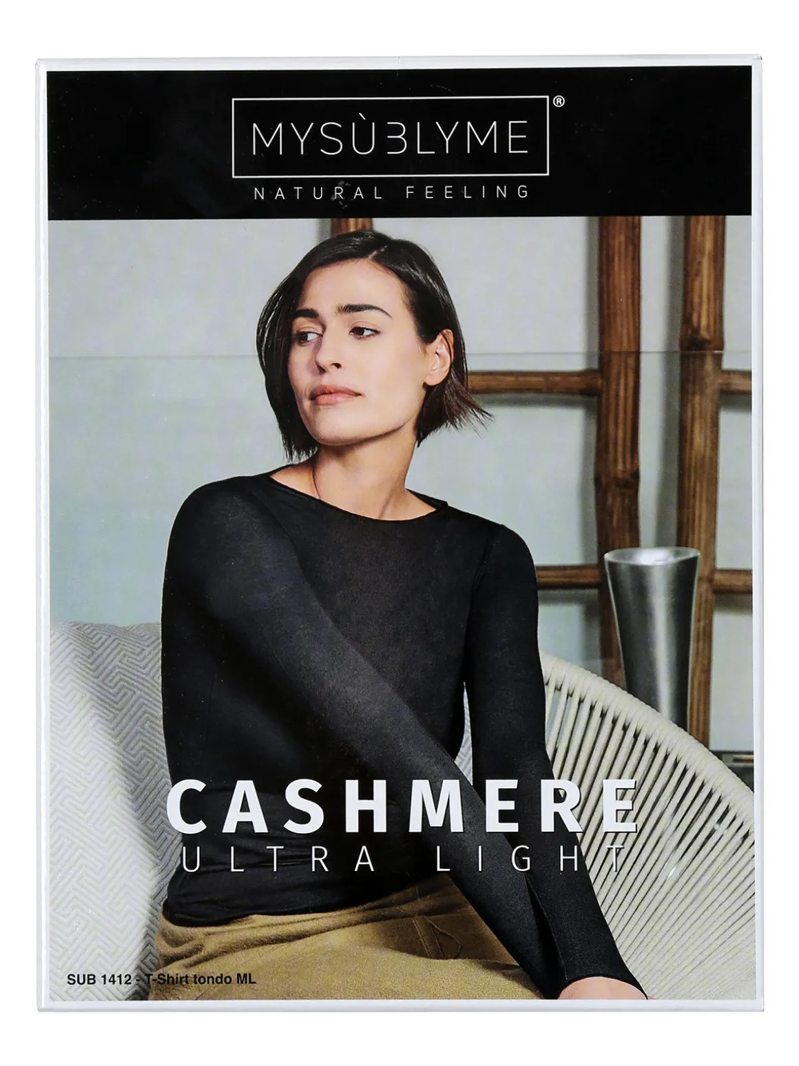 Sublyme Maglia donna manica lunga in cashmere
