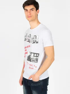 Sugo Jeans T-Shirt a Maniche Corte
