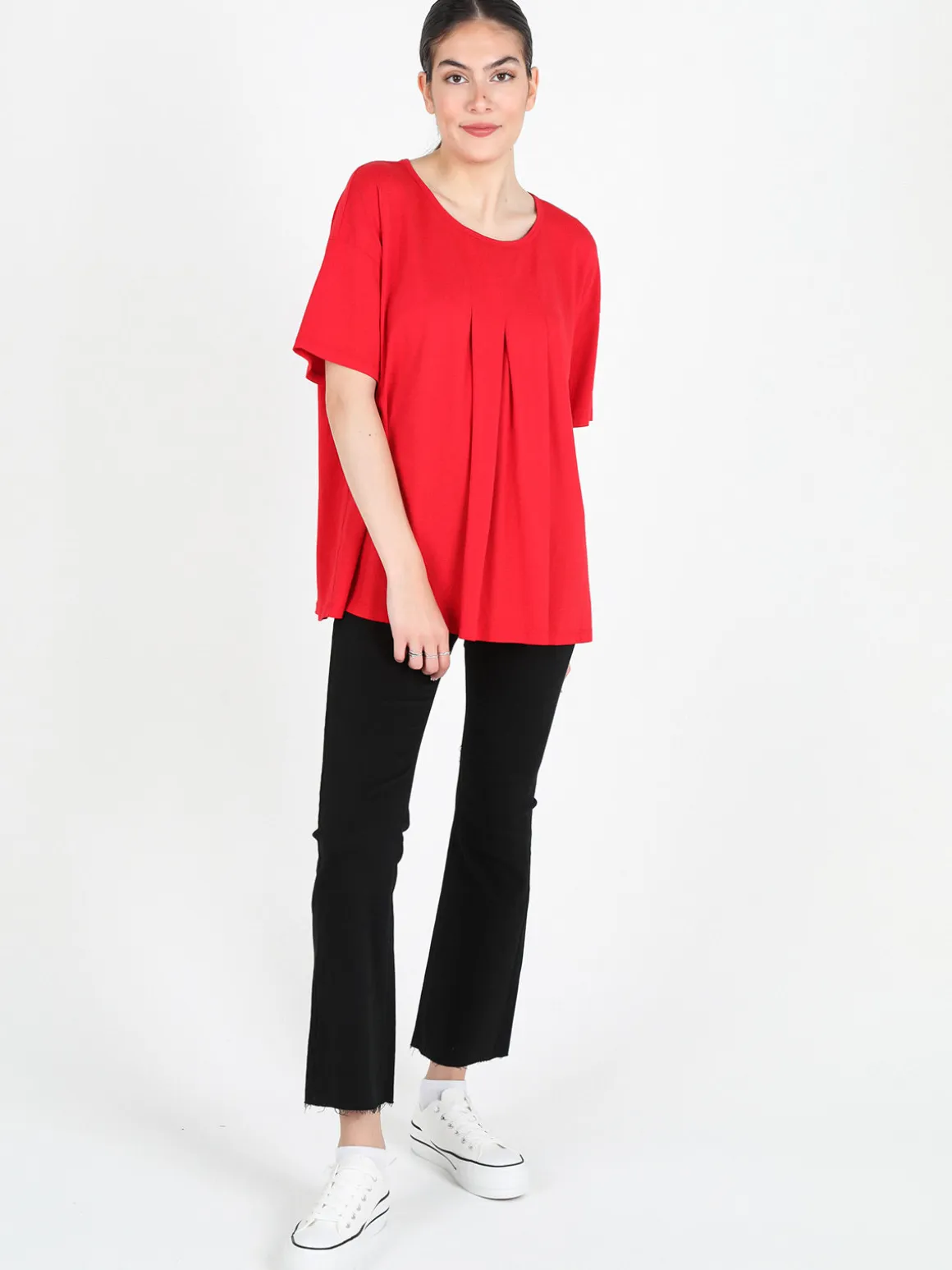 Sun Sun Maxi t-shirt donna oversize in cotone