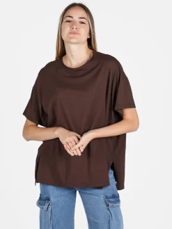 Sun Sun Maxi t-shirt donna oversize in cotone