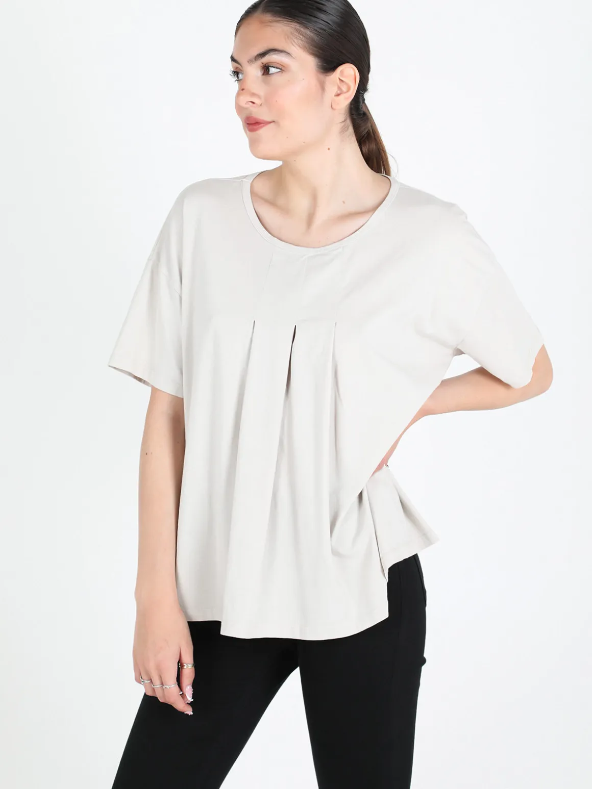 Sun Sun Maxi t-shirt donna oversize in cotone