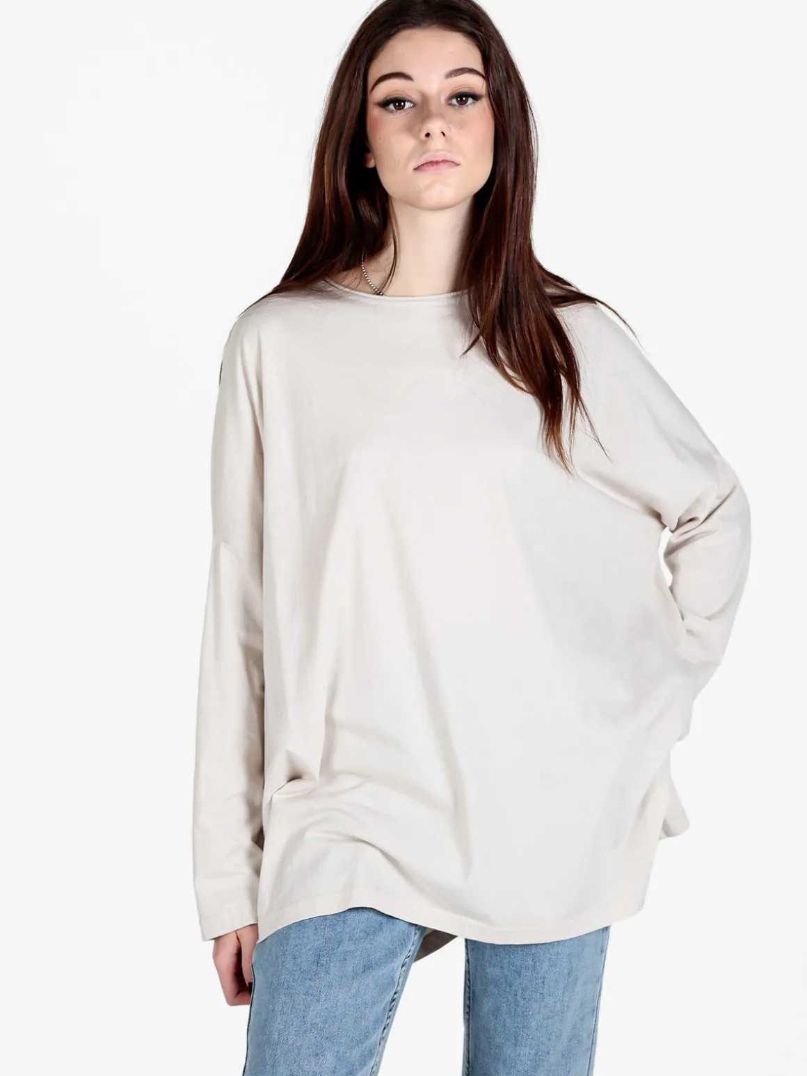 Sun Sun Maxi t-shirt donna oversize in cotone