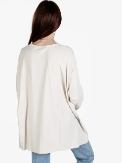 Sun Sun Maxi t-shirt donna oversize in cotone