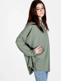 Sun Sun Maxi t-shirt donna oversize in cotone