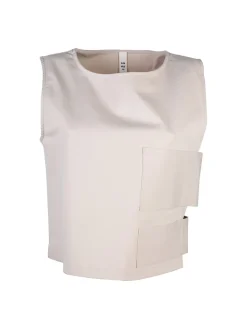 Sun Sun Top donna oversize in misto cotone