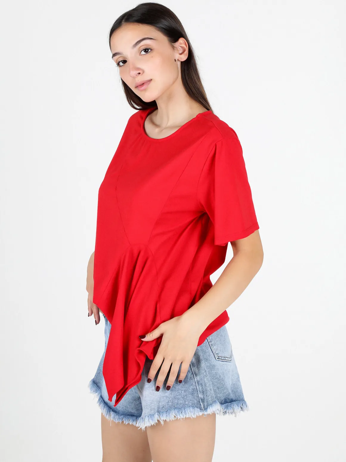 Sun Sun T-shirt donna oversize in cotone