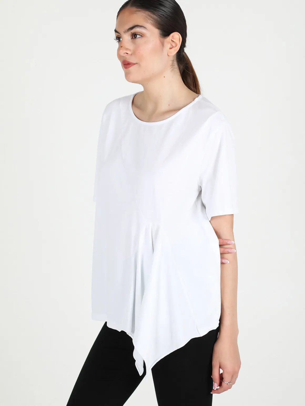 Sun Sun T-shirt donna oversize in cotone