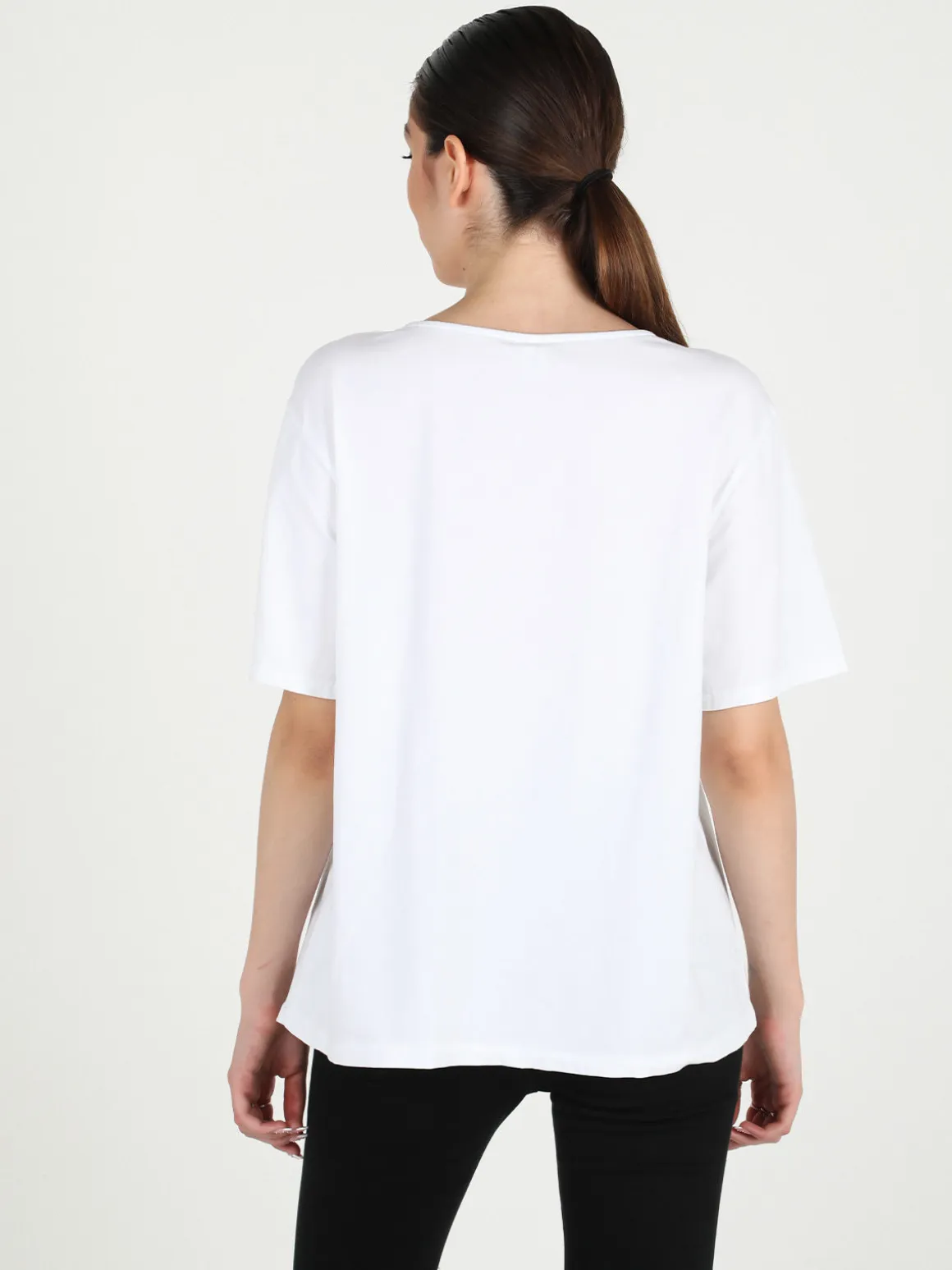 Sun Sun T-shirt donna oversize in cotone
