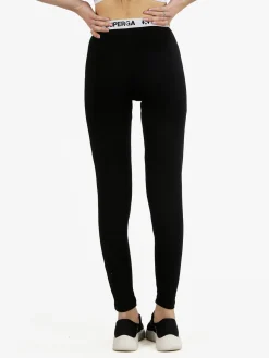 Superga Leggings donna sportivi con fascia stampata