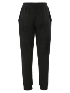 Superga Pantaloni tuta da donna in felpa con coulisse e polsini - nero