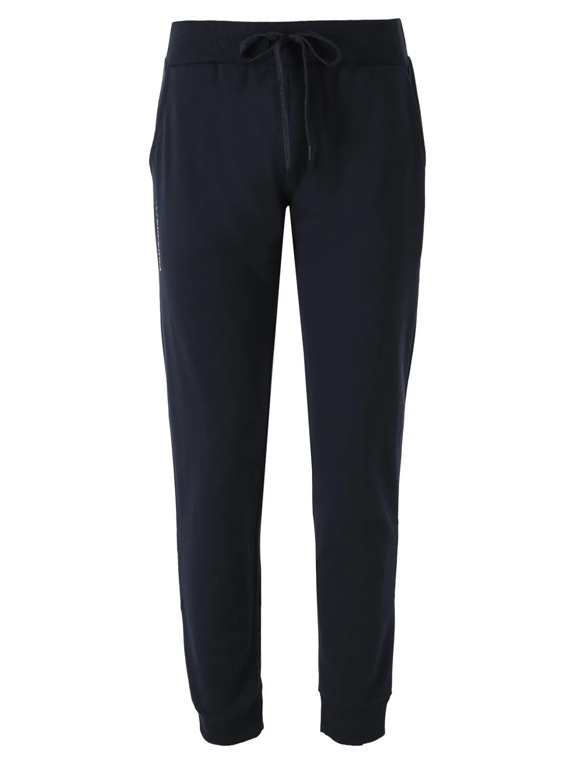 Superga Pantaloni tuta da donna in felpa con coulisse e polsini - blu scuro