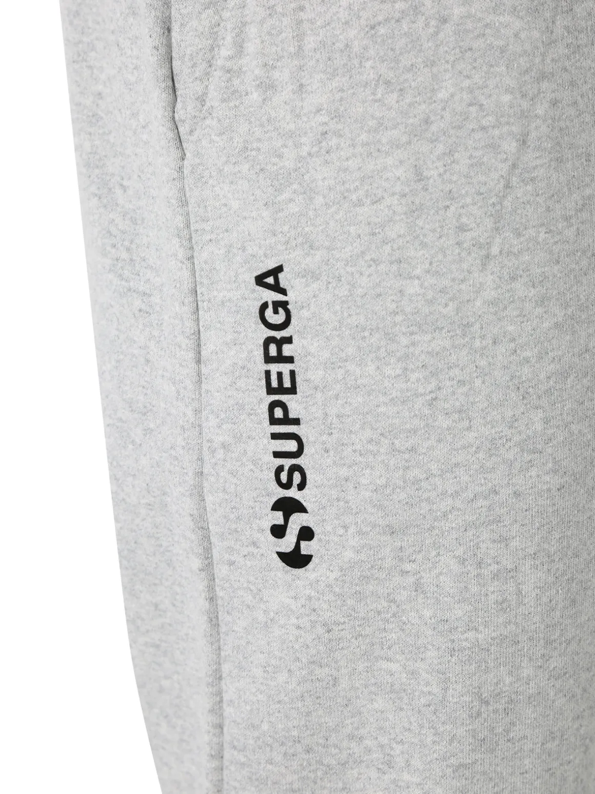 Superga Pantaloni tuta da donna in felpa con coulisse e polsini - grigio